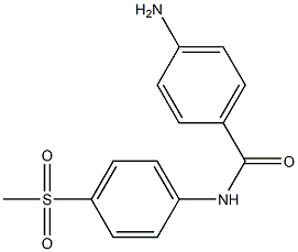 4-amino-N-[4-(methylsulfonyl)phenyl]benzamide|