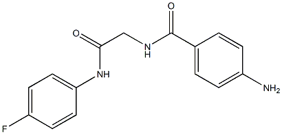 4-amino-N-{2-[(4-fluorophenyl)amino]-2-oxoethyl}benzamide