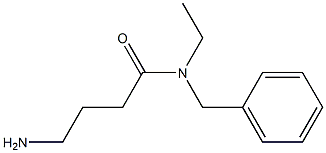 4-amino-N-benzyl-N-ethylbutanamide Struktur