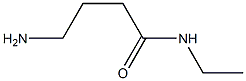 4-amino-N-ethylbutanamide 结构式