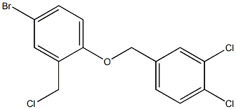 4-bromo-2-(chloromethyl)-1-[(3,4-dichlorophenyl)methoxy]benzene|