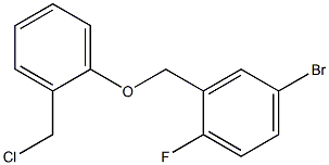 4-bromo-2-[2-(chloromethyl)phenoxymethyl]-1-fluorobenzene