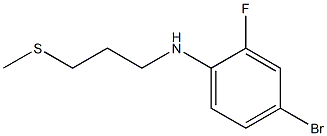 4-bromo-2-fluoro-N-[3-(methylsulfanyl)propyl]aniline