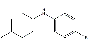 4-bromo-2-methyl-N-(5-methylhexan-2-yl)aniline