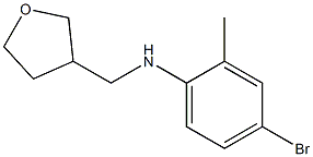 4-bromo-2-methyl-N-(oxolan-3-ylmethyl)aniline