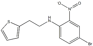 4-bromo-2-nitro-N-[2-(thiophen-2-yl)ethyl]aniline