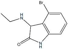  4-bromo-3-(ethylamino)-1,3-dihydro-2H-indol-2-one