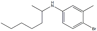 4-bromo-N-(heptan-2-yl)-3-methylaniline
