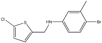 4-bromo-N-[(5-chlorothiophen-2-yl)methyl]-3-methylaniline