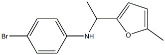  4-bromo-N-[1-(5-methylfuran-2-yl)ethyl]aniline