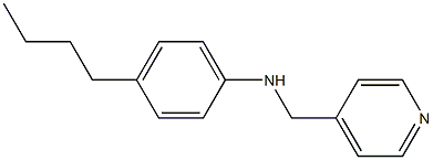  4-butyl-N-(pyridin-4-ylmethyl)aniline