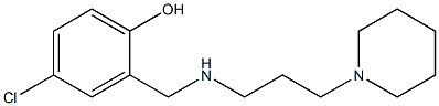 4-chloro-2-({[3-(piperidin-1-yl)propyl]amino}methyl)phenol