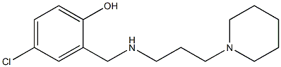  4-chloro-2-({[3-(piperidin-1-yl)propyl]amino}methyl)phenol