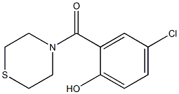 4-chloro-2-(thiomorpholin-4-ylcarbonyl)phenol