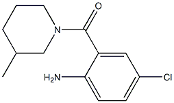 4-chloro-2-[(3-methylpiperidin-1-yl)carbonyl]aniline,,结构式