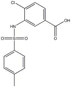 4-chloro-3-[(4-methylbenzene)sulfonamido]benzoic acid