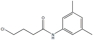 4-chloro-N-(3,5-dimethylphenyl)butanamide 结构式