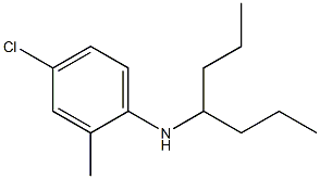 4-chloro-N-(heptan-4-yl)-2-methylaniline Structure