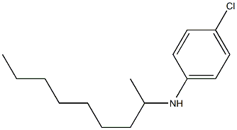 4-chloro-N-(nonan-2-yl)aniline,,结构式