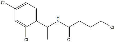  4-chloro-N-[1-(2,4-dichlorophenyl)ethyl]butanamide