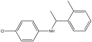  4-chloro-N-[1-(2-methylphenyl)ethyl]aniline