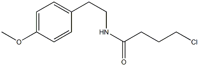 4-chloro-N-[2-(4-methoxyphenyl)ethyl]butanamide