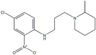 4-chloro-N-[3-(2-methylpiperidin-1-yl)propyl]-2-nitroaniline Structure