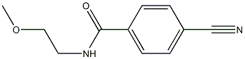 4-cyano-N-(2-methoxyethyl)benzamide