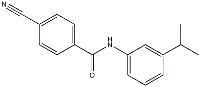 4-cyano-N-[3-(propan-2-yl)phenyl]benzamide