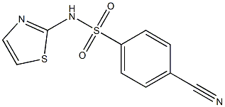 4-cyano-N-1,3-thiazol-2-ylbenzenesulfonamide