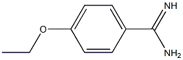 4-ethoxybenzenecarboximidamide 结构式