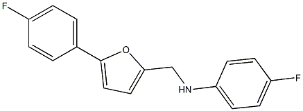 4-fluoro-N-{[5-(4-fluorophenyl)furan-2-yl]methyl}aniline|