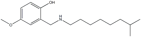 4-methoxy-2-{[(7-methyloctyl)amino]methyl}phenol