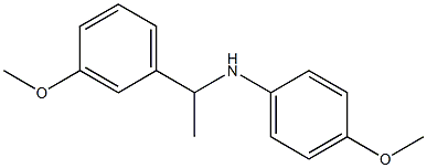 4-methoxy-N-[1-(3-methoxyphenyl)ethyl]aniline