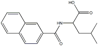  4-methyl-2-(2-naphthoylamino)pentanoic acid