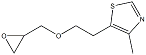 4-methyl-5-[2-(oxiran-2-ylmethoxy)ethyl]-1,3-thiazole|