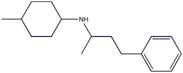 4-methyl-N-(4-phenylbutan-2-yl)cyclohexan-1-amine|