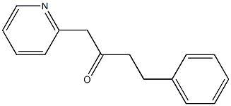 4-phenyl-1-(pyridin-2-yl)butan-2-one 结构式