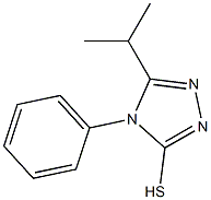 4-phenyl-5-(propan-2-yl)-4H-1,2,4-triazole-3-thiol