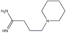 4-piperidin-1-ylbutanimidamide 化学構造式