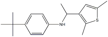  4-tert-butyl-N-[1-(2,5-dimethylthiophen-3-yl)ethyl]aniline