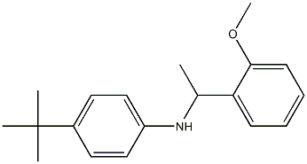 4-tert-butyl-N-[1-(2-methoxyphenyl)ethyl]aniline