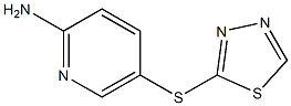 5-(1,3,4-thiadiazol-2-ylsulfanyl)pyridin-2-amine