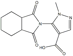 5-(1,3-dioxooctahydro-2H-isoindol-2-yl)-1-methyl-1H-pyrazole-4-carboxylic acid