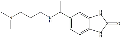 5-(1-{[3-(dimethylamino)propyl]amino}ethyl)-2,3-dihydro-1H-1,3-benzodiazol-2-one|