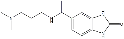  5-(1-{[3-(dimethylamino)propyl]amino}ethyl)-2,3-dihydro-1H-1,3-benzodiazol-2-one