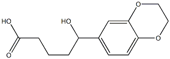  5-(2,3-dihydro-1,4-benzodioxin-6-yl)-5-hydroxypentanoic acid