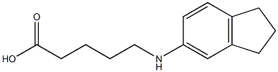 5-(2,3-dihydro-1H-inden-5-ylamino)pentanoic acid|