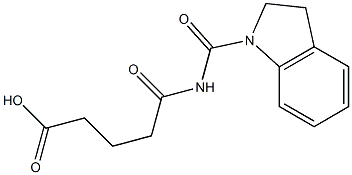 5-(2,3-dihydro-1H-indol-1-ylcarbonylamino)-5-oxopentanoic acid