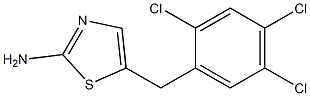  5-(2,4,5-trichlorobenzyl)-1,3-thiazol-2-amine